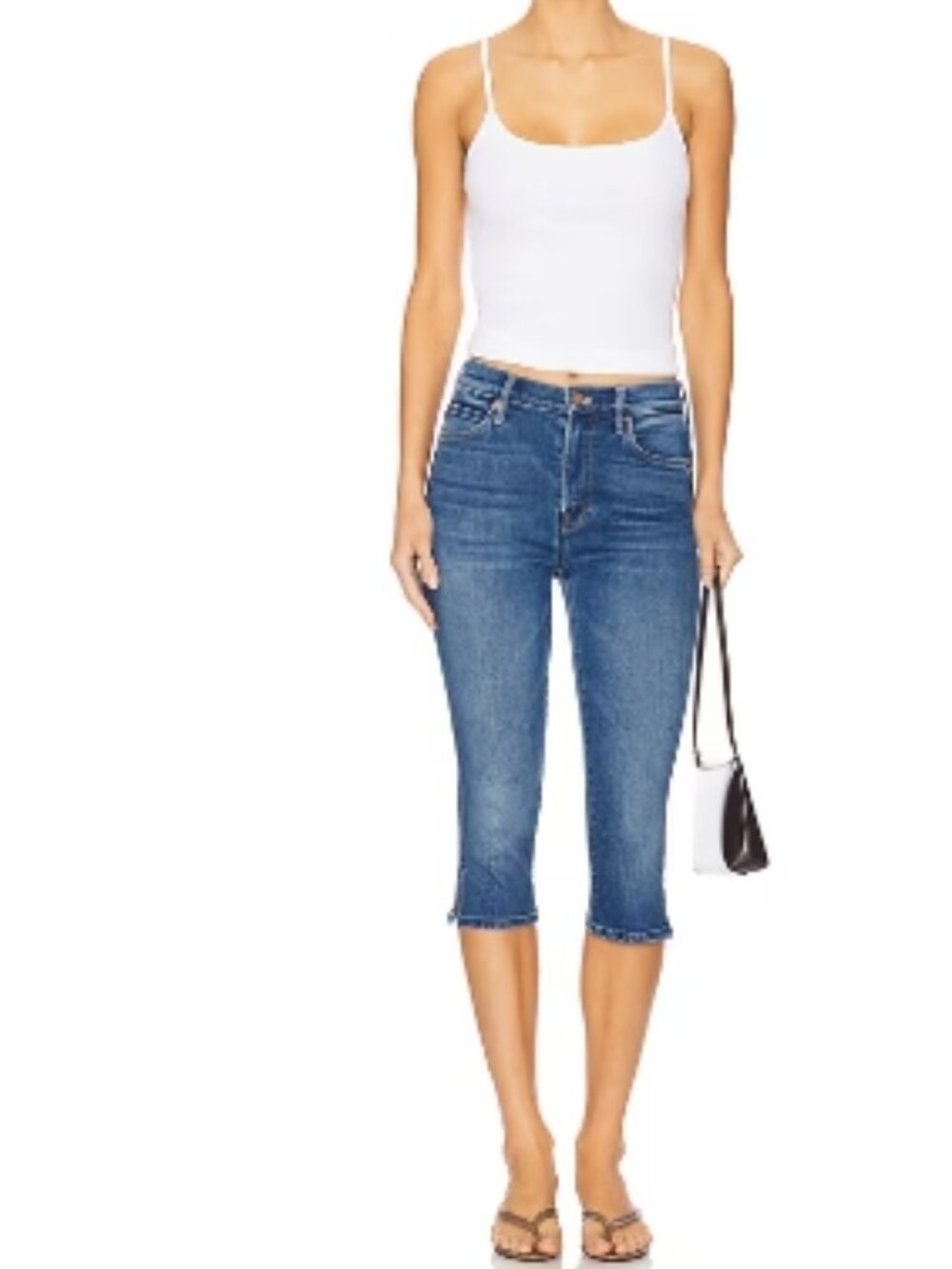 Like New! MOTHER The Stunner Zip Bunny Snip Jeans in Connect The Dots Size 30